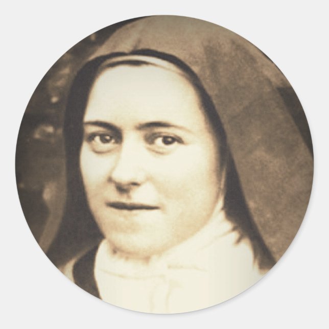 ADESIVO REDONDO SANTO DO LISIEUX (Frente)