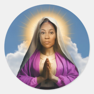 Adesivo Redondo Santo Fani Willis Prayer Candle