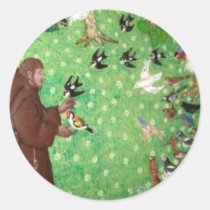 Adesivo Redondo Santo François de Base