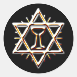 Adesivo Redondo Santo Graal de Gral do heiliger