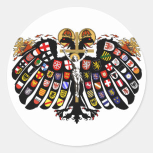 Adesivo Redondo Santo Império Romano