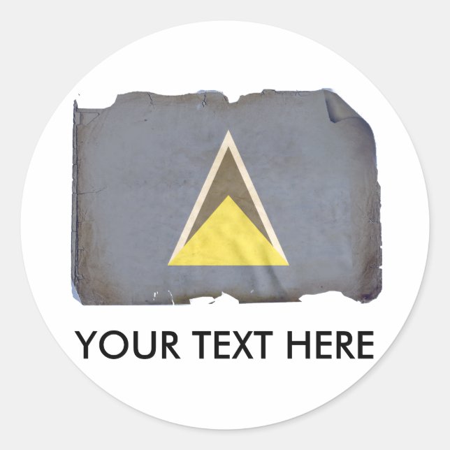 ADESIVO REDONDO SANTO LUCIA (Frente)