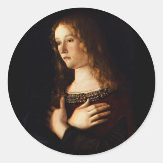 Adesivo Redondo Santo Mary Magdalene - Bellini