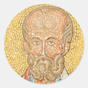 Adesivo Redondo Santo Nicholas