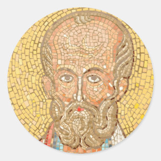 Adesivo Redondo Santo Nicholas