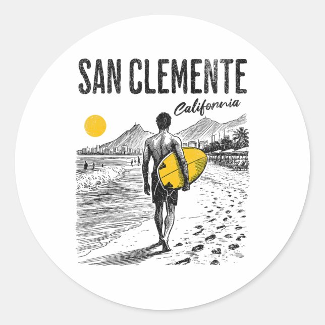 Adesivo Redondo São Clemente _2  (Frente)