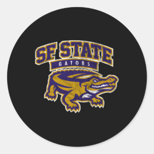 Adesivo Redondo São Francisco Sfsu Gators Large