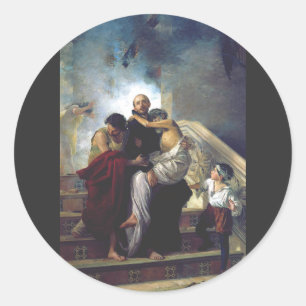 Adesivo Redondo São João de Deus