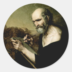 Adesivo Redondo São Marcos o Evangelista