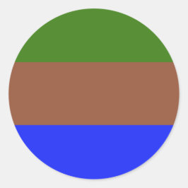 Adesivo Redondo Sapiosexual Pride Flag