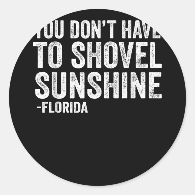 Adesivo Redondo Sarcastic Dolphins Coach I Wish It Were Colder (Frente)