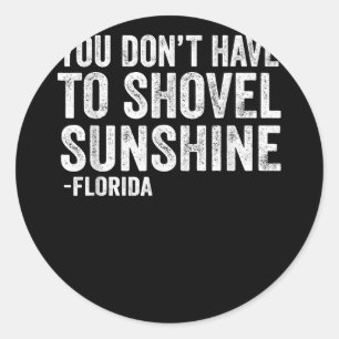 Adesivo Redondo Sarcastic Dolphins Coach I Wish It Were Colder