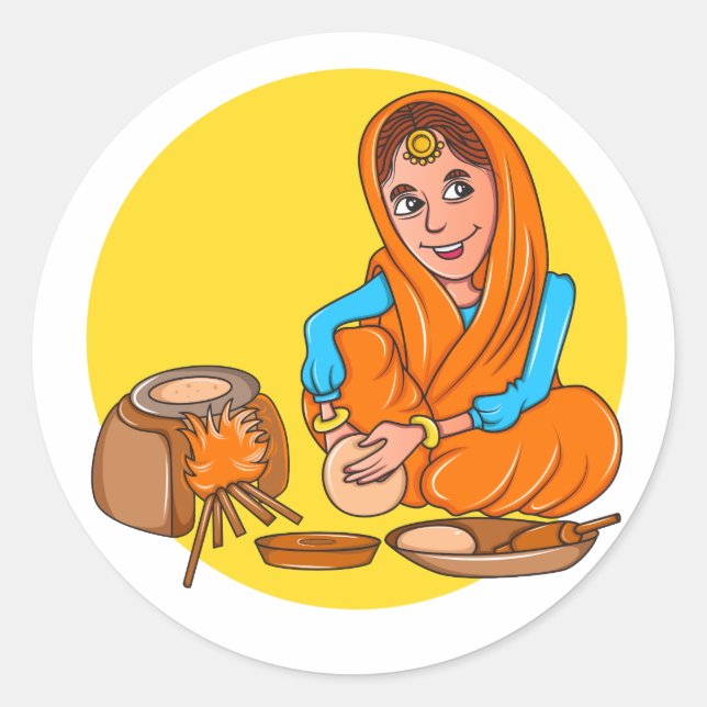 Adesivo Redondo Sardarni (Frente)