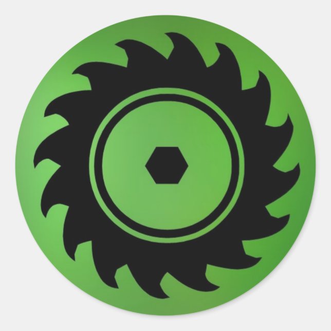 Adesivo Redondo Saw Blade AH2010 (Frente)