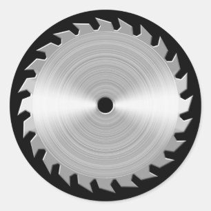 Adesivo Redondo Sawblade
