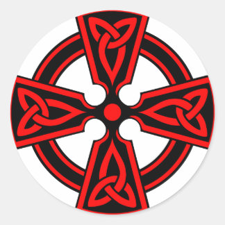 Adesivo Redondo saxão violino viking wicca pagan