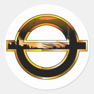 Adesivo Redondo Saykay Sticker