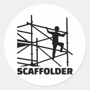 Adesivo Redondo Scaffolder
