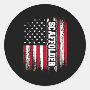 Adesivo Redondo ScafFolha Toring Scafdata Builder Scaffolding