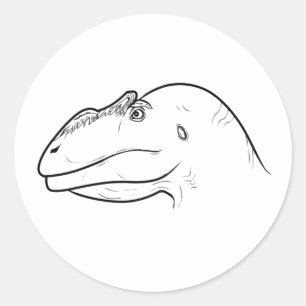 Adesivo Redondo Scaled Siats meekerorum Sticker