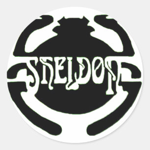 Adesivo Redondo Scarab Sticker