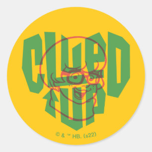 Adesivo Redondo Scooby-Doo   Velma Enfileirado