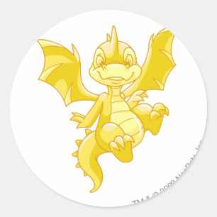 Adesivo Redondo Scorchio Dourado