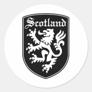 Adesivo Redondo Scotland