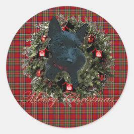 Adesivo Redondo Scottie