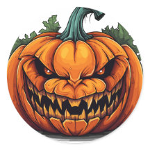 Scrary Pumpkin, Sticker do Halloween