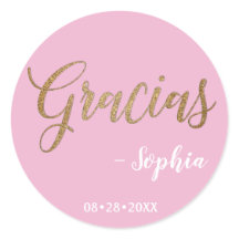 Script Gracias Douradas e Rosa Personalizado
