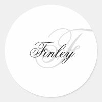 Script Monograma Minimalista do Wassermarke