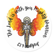 Scripture Sticker (juízes 6:12)