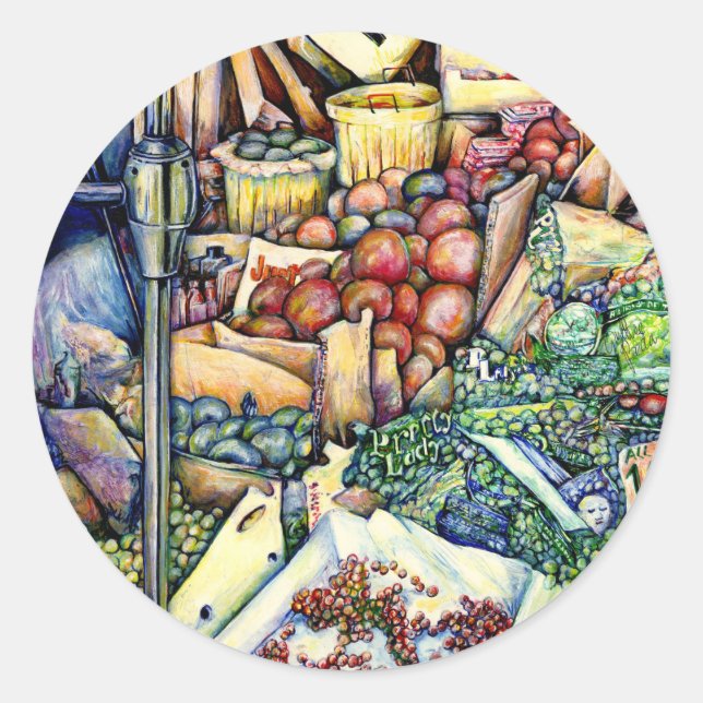 Adesivo Redondo Se Deus tivesse melhorado, ela teria mantido (Frente)