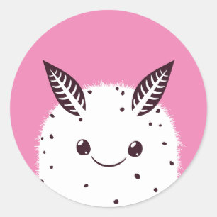Adesivo Redondo Sea Bunny