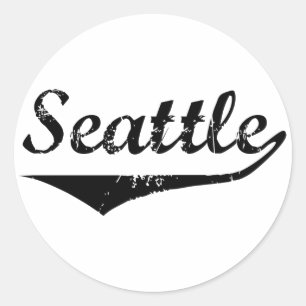 Adesivo Redondo Seattle