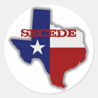 Adesivo Redondo Secede Texas