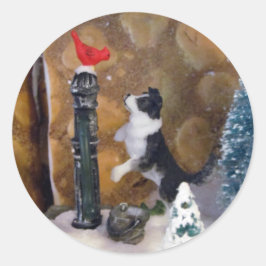 Adesivo Redondo Segredos de Natal