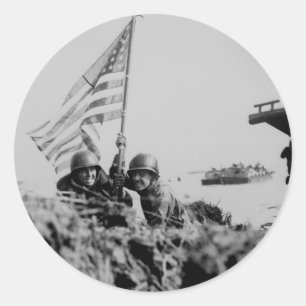 Adesivo Redondo Segunda Guerra Mundial