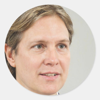 Adesivo Redondo Seja a mudança que você deseja ver