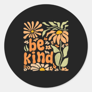 Adesivo Redondo Seja Bastante Positivo Para A Cota Boho Floral Flo