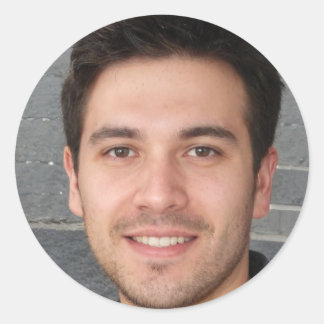 Adesivo Redondo Seja uma voz, não um eco