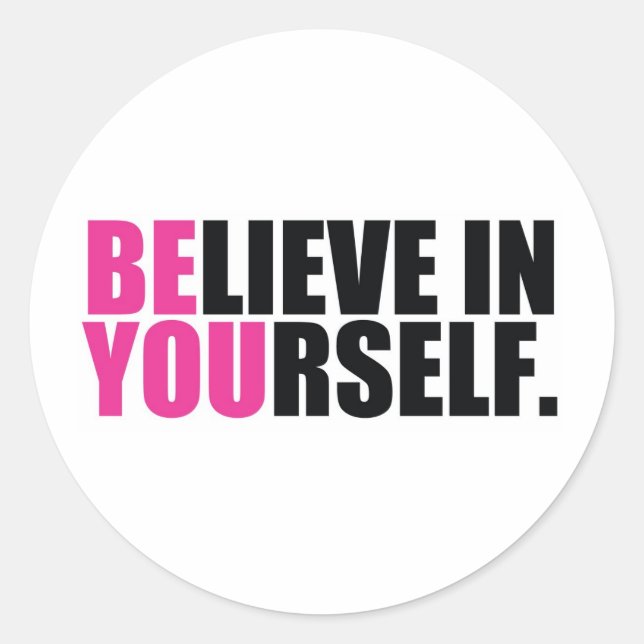 ADESIVO REDONDO SEJA VOCÊ (Frente)