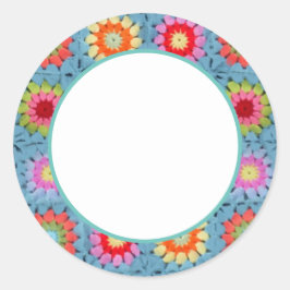 Adesivo Redondo "Selado com Estilo: Envelope Stickers para o Dia