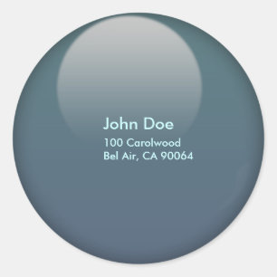 Adesivo Redondo Seladores de envelopes do botão gelly