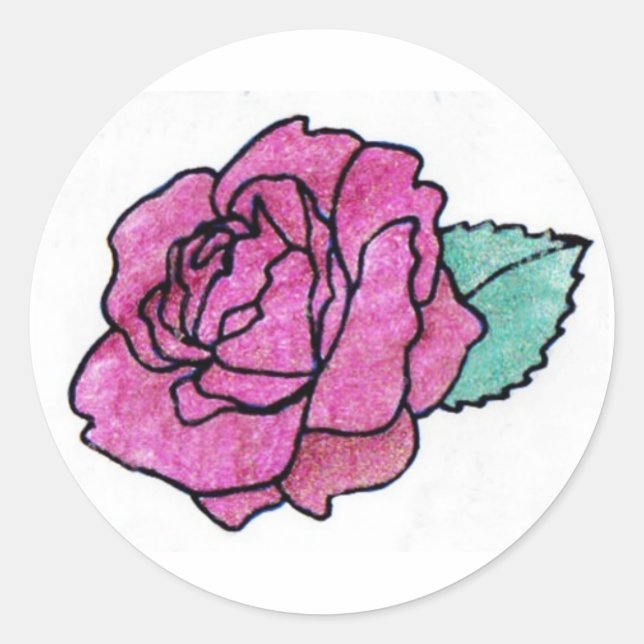 Adesivo Redondo Selagens de envelopes (Frente)