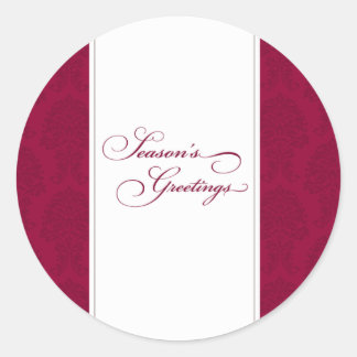 Adesivo Redondo Selagens de envelopes