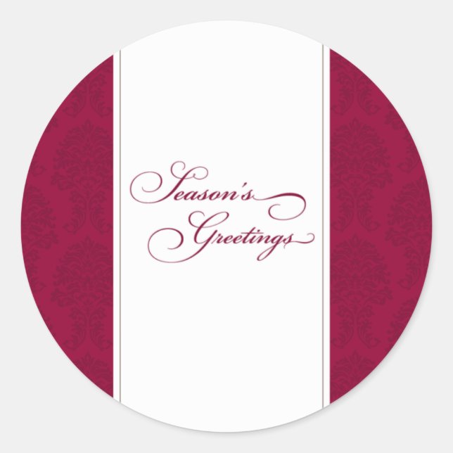 Adesivo Redondo Selagens de envelopes (Frente)