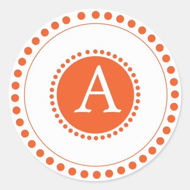 Adesivo Redondo Selantes de envelopes personalizados vermelhos (Frente)