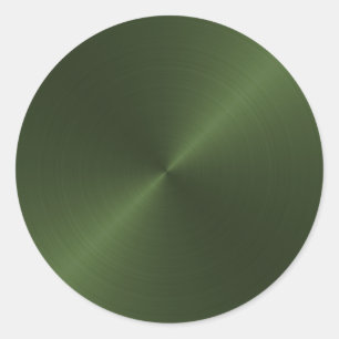 Adesivo Redondo Seletor de Envelope Verde-Sheen